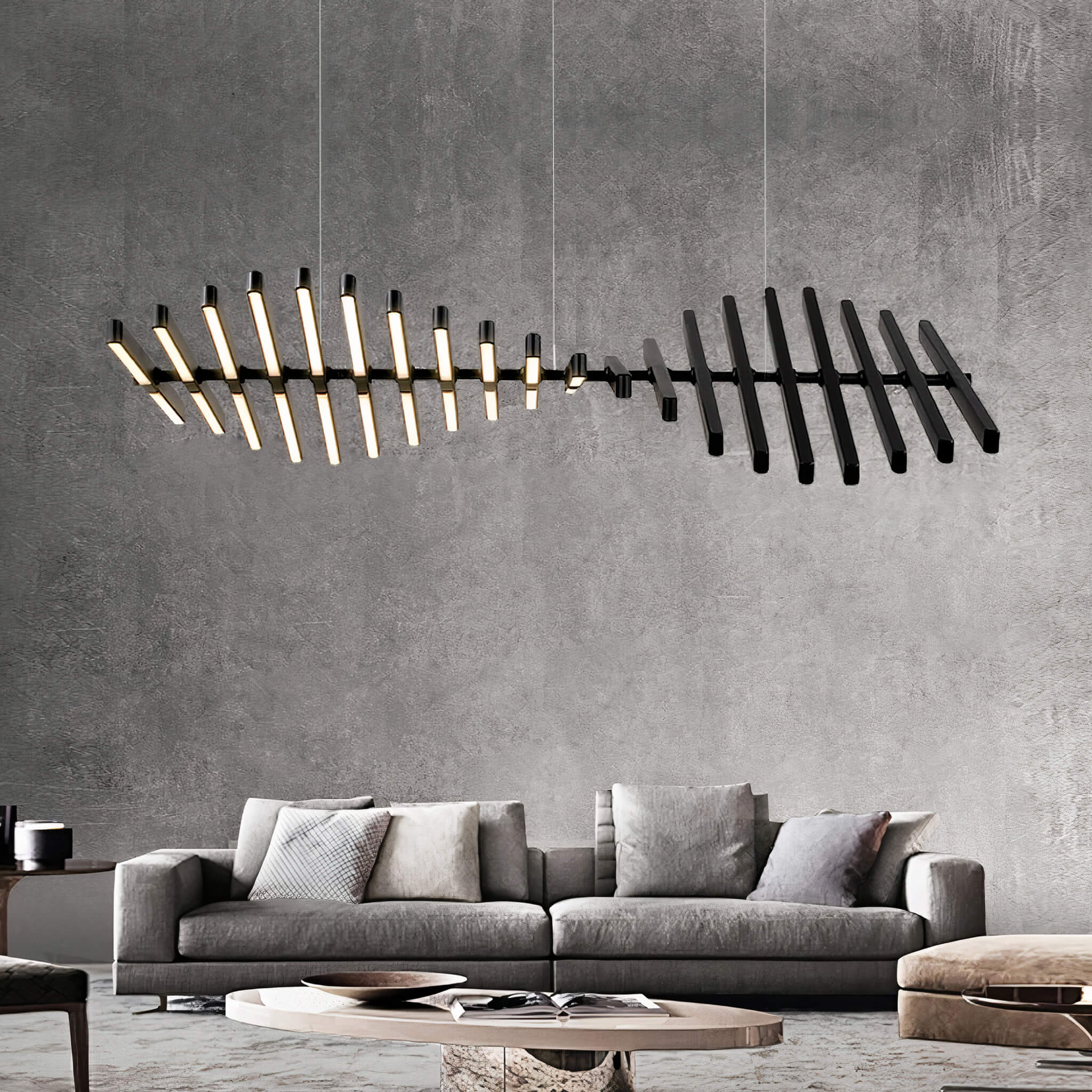 DNA Ceiling Chandelier - 0 - Haus of Interiors