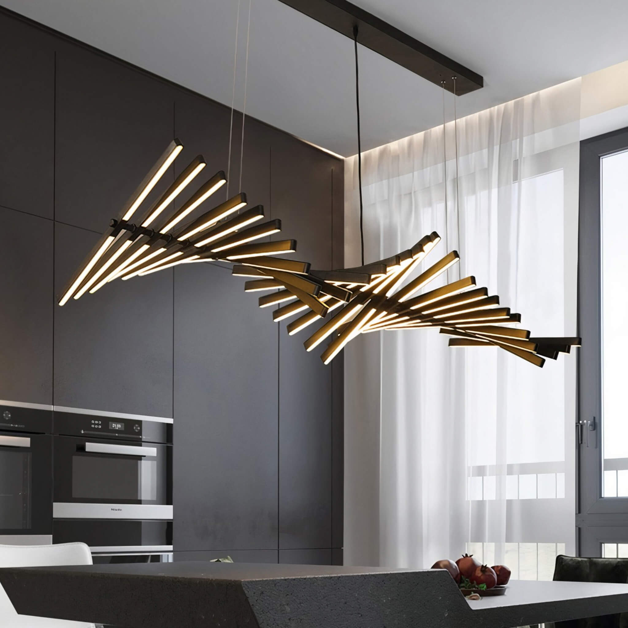 DNA Ceiling Chandelier - 0 - Haus of Interiors