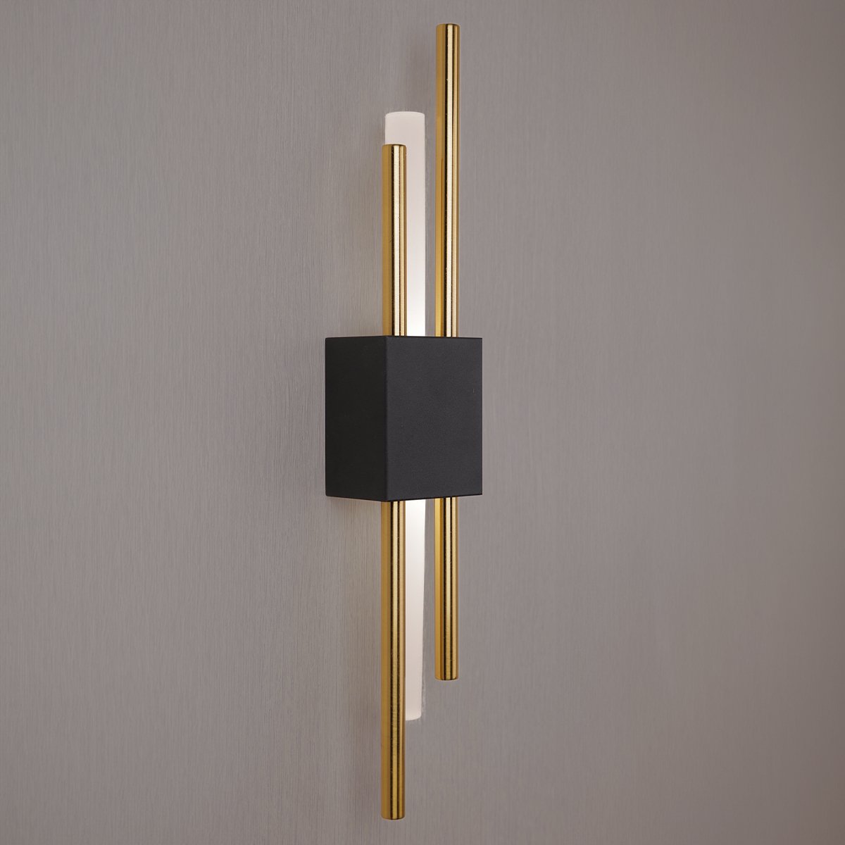 Glitch Wall Light • Black and Gold • Wall Wired • 2 - Pack - 0 - Haus of Interiors