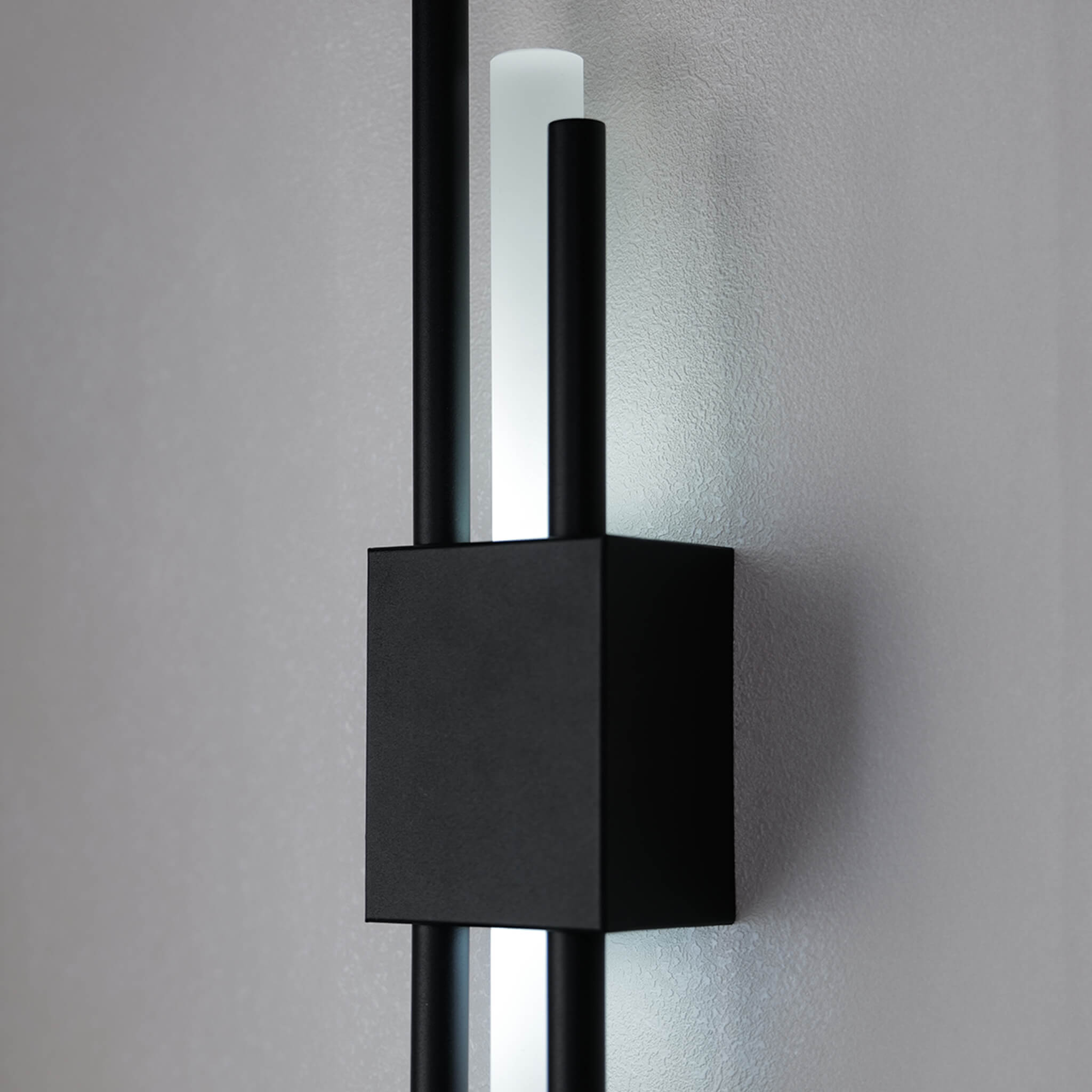 Glitch Wall Light • Black • Rechargeable Battery • 2 Pack - Sconce - Haus of Interiors