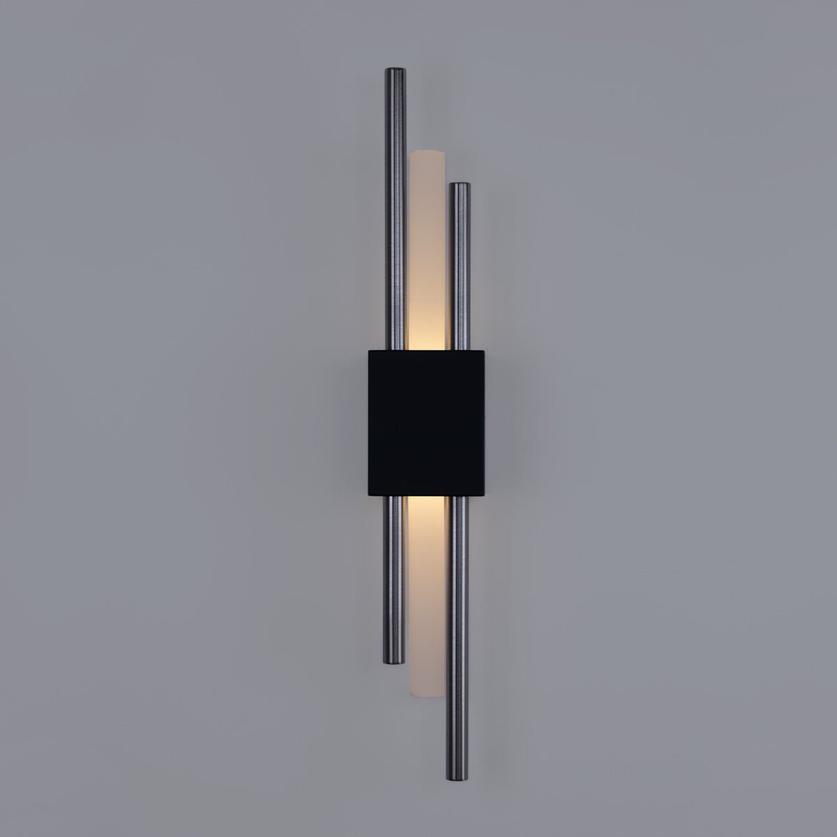 Glitch Wall Light • Black Sliver • Battery • 2 Pack - 0 - Haus of Interiors