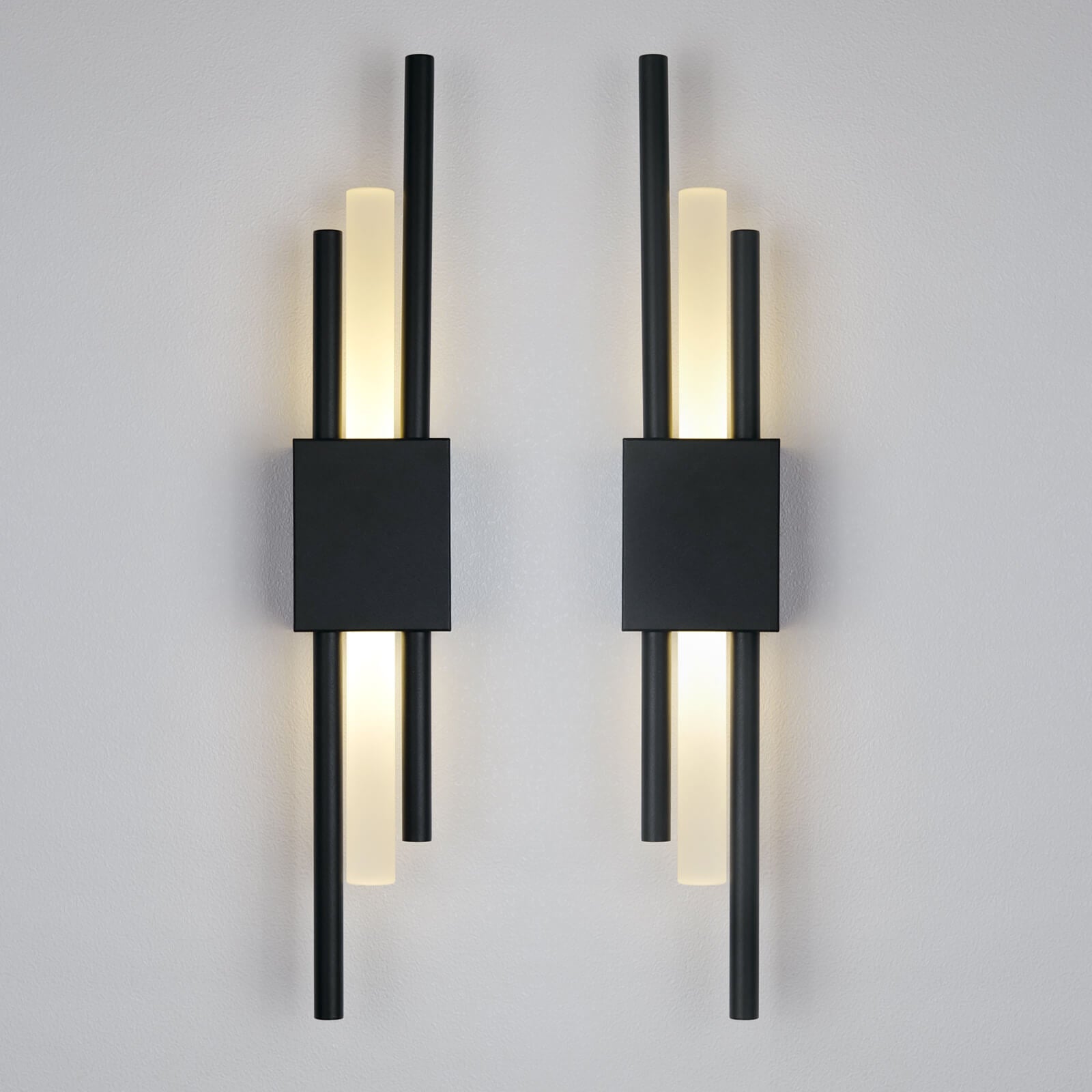 Glitch Wall Light • Black • Wall Wired • 2 - Pack - 0 - Haus of Interiors