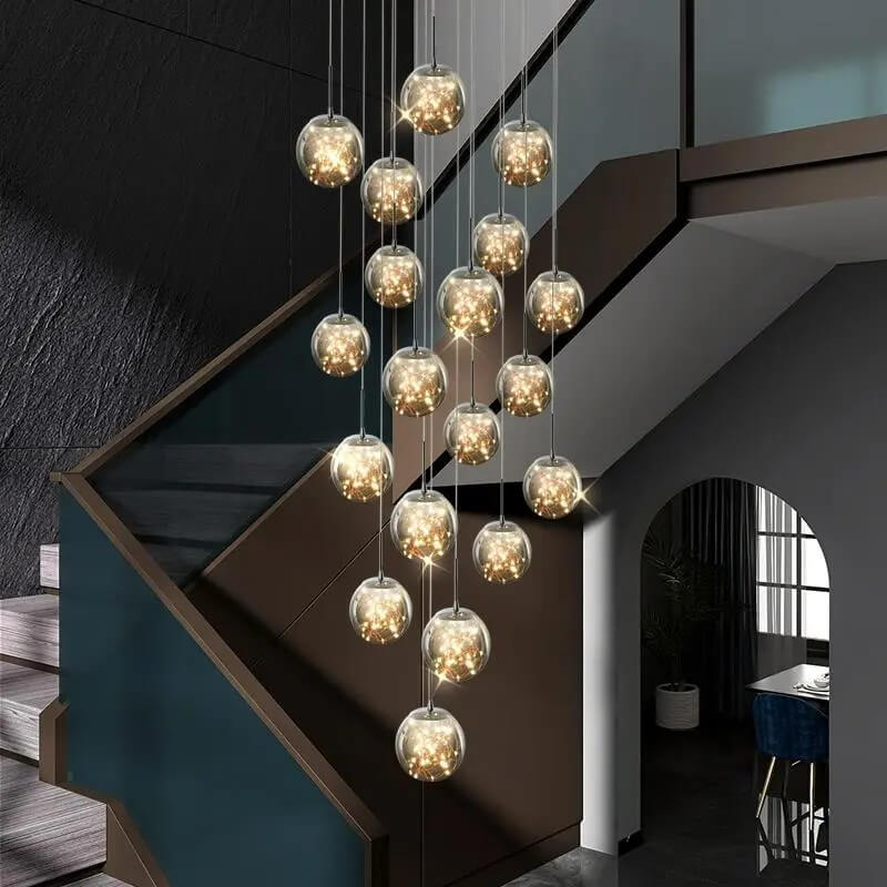 Mystic Globes Chandelier - Ceiling Lights - Haus of Interiors