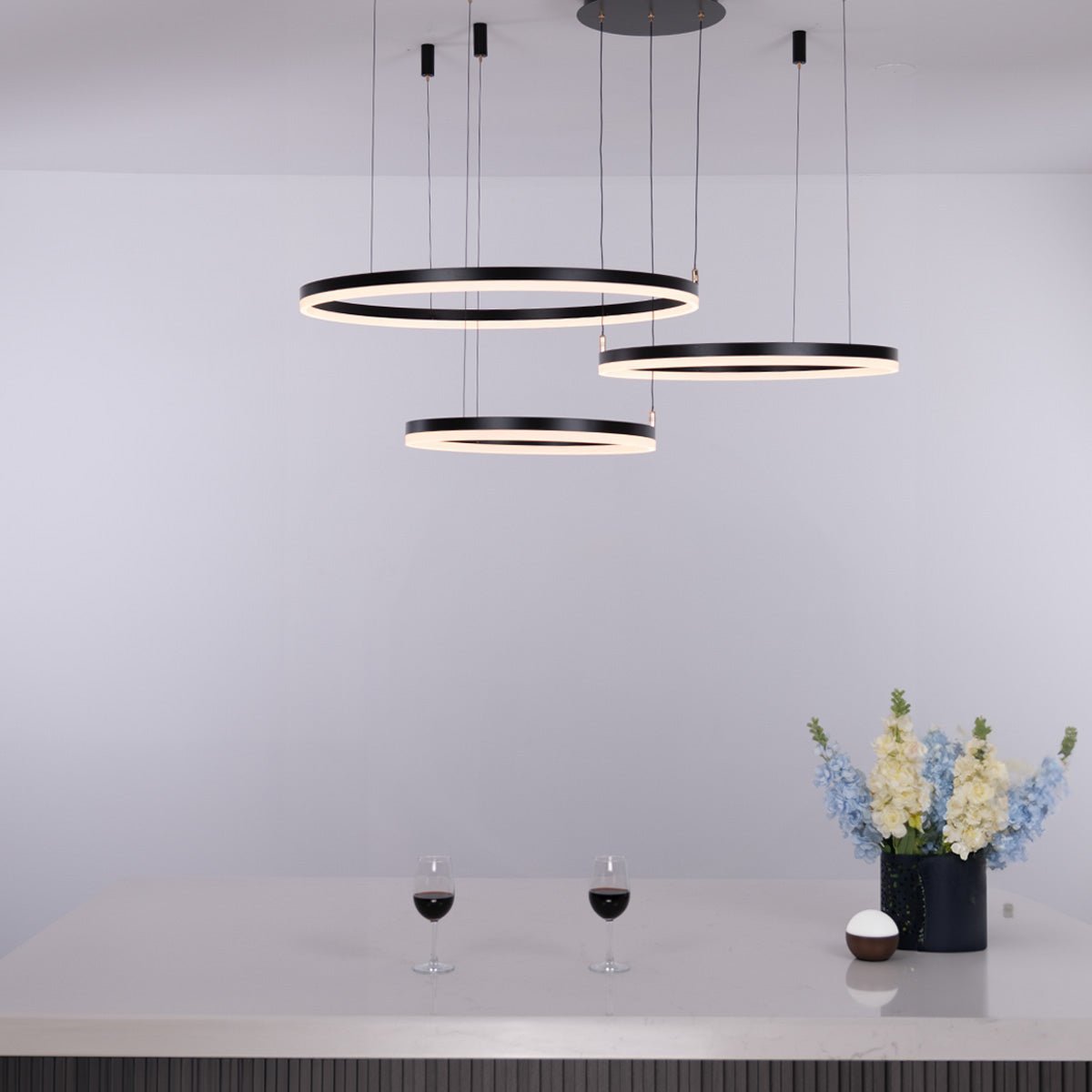 Nordic Ceiling • Black • 50CM + 60CM + 80CM + 100CM - Warehouse Sale - Chandelier - Haus of Interiors