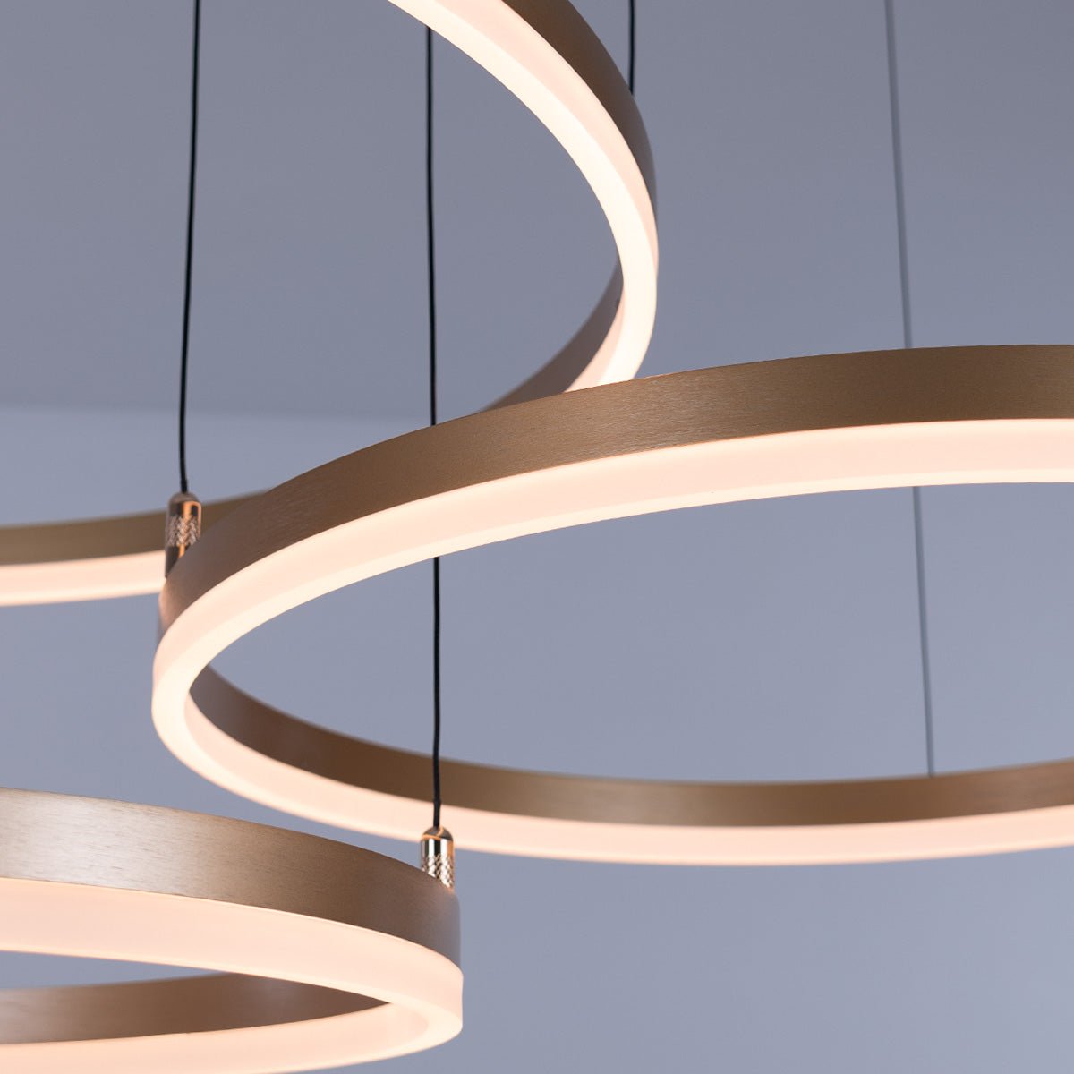 Nordic Rings • Gold • 50CM + 60CM + 80CM + 100CM - Warehouse Sale - Chandelier - Haus of Interiors